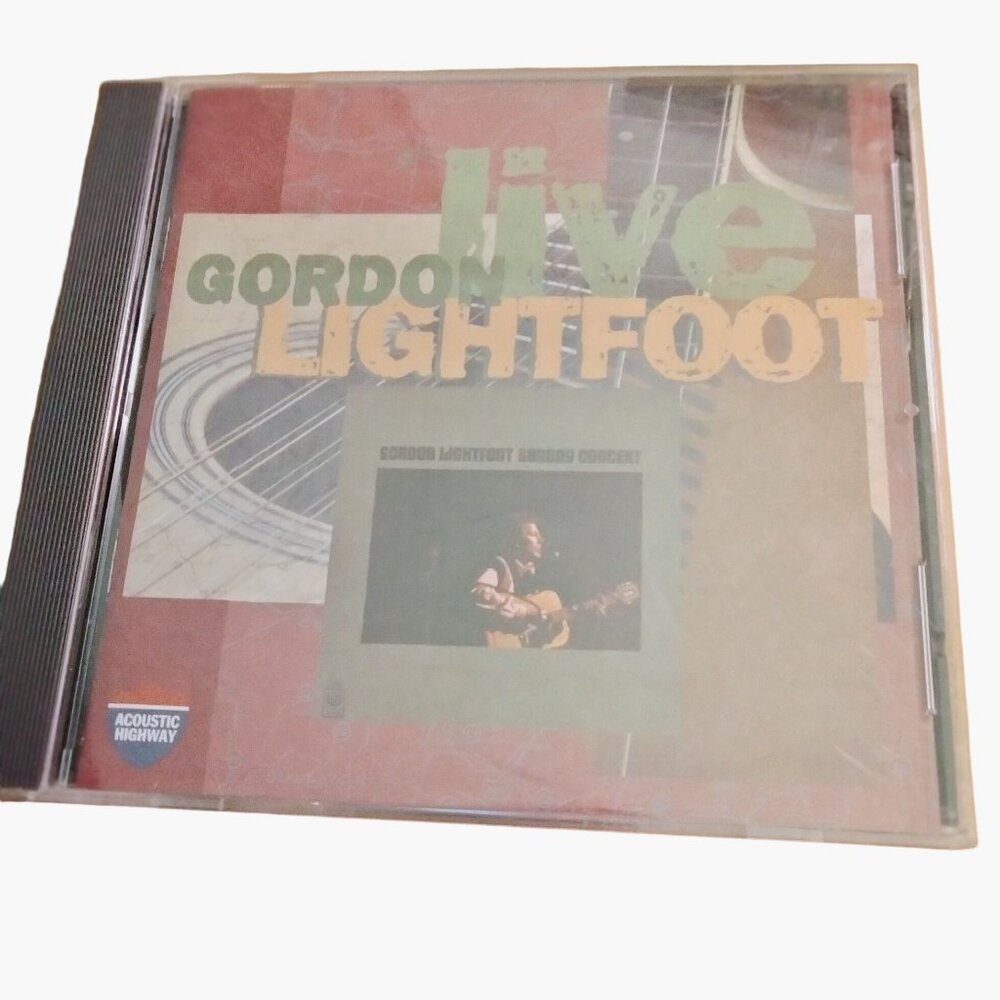 Gordon Lightfoot Live CD  The Acoustic Highway Collection 1999 Release  EMI Reco